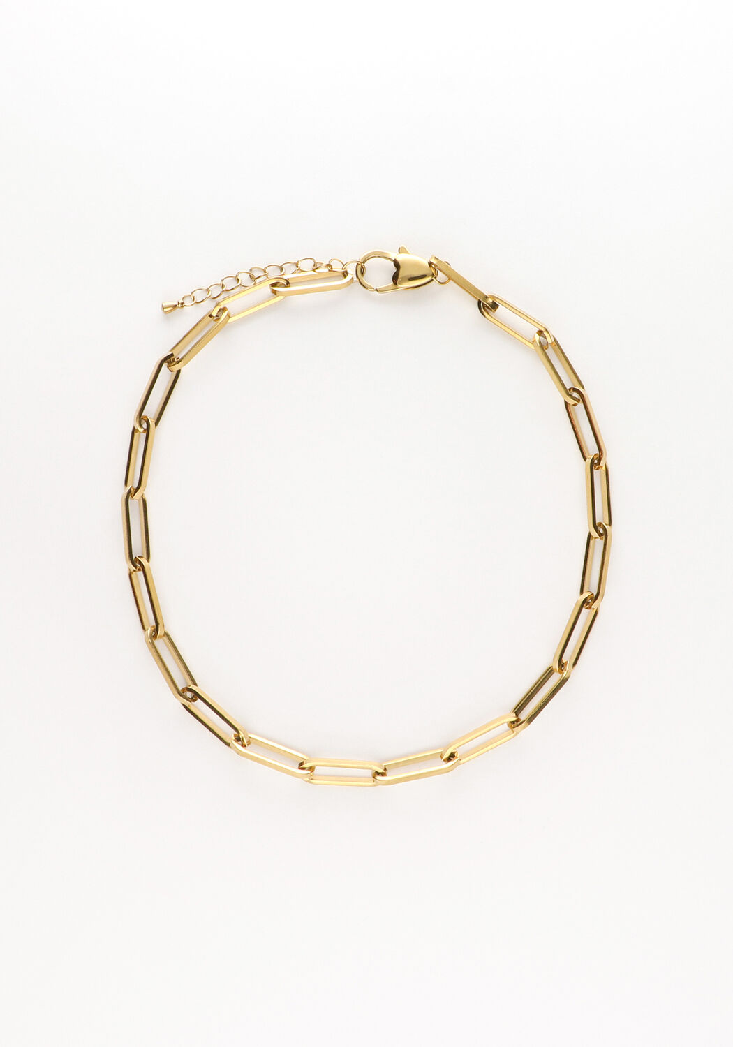 Goldfarbig NOTRE-V Kette KETTING SCHAKEL #2