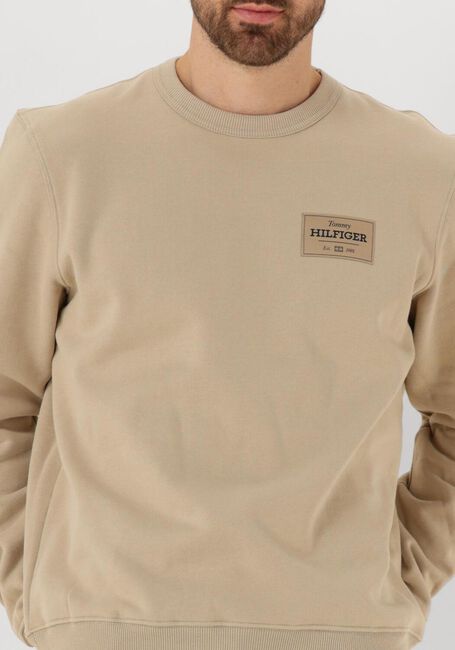 Khaki TOMMY HILFIGER Sweatshirt MONOTYPE LABEL SWEATSHIRT - large