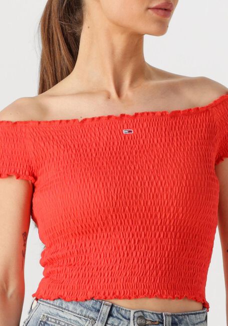 Orangene TOMMY JEANS Top TJW CRP SMOCK TOP - large