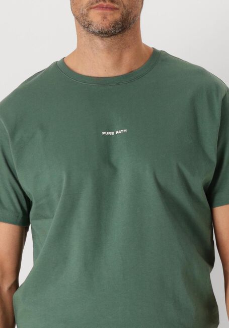 Grüne PURE PATH T-shirt REGULAR FIT CREWNECK SS T-SHIRTS - large