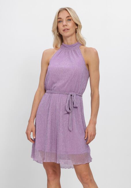 Lila FREEBIRD Kleider F-JER-PLISSE-LUREX-26-2 - large