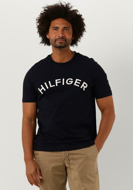 Dunkelblau TOMMY HILFIGER T-shirt HILFIGER ARCHED TEE - large