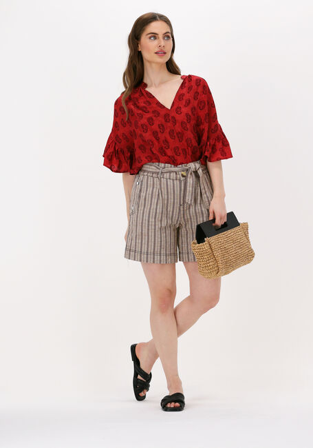 Rote SISSEL EDELBO Blusen TAYLOR TOP - large
