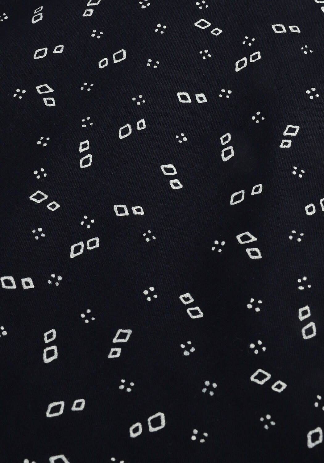 Dunkelblau SCOTCH & SODA Kurze Hose STUART PRINTED PIMA COTTON SHORT - large