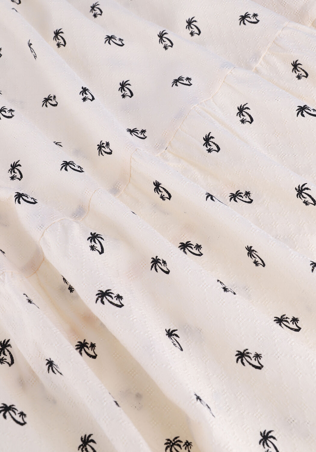 Ecru CO'COUTURE Maxikleid PALM S/S FLOOR DRESS - large