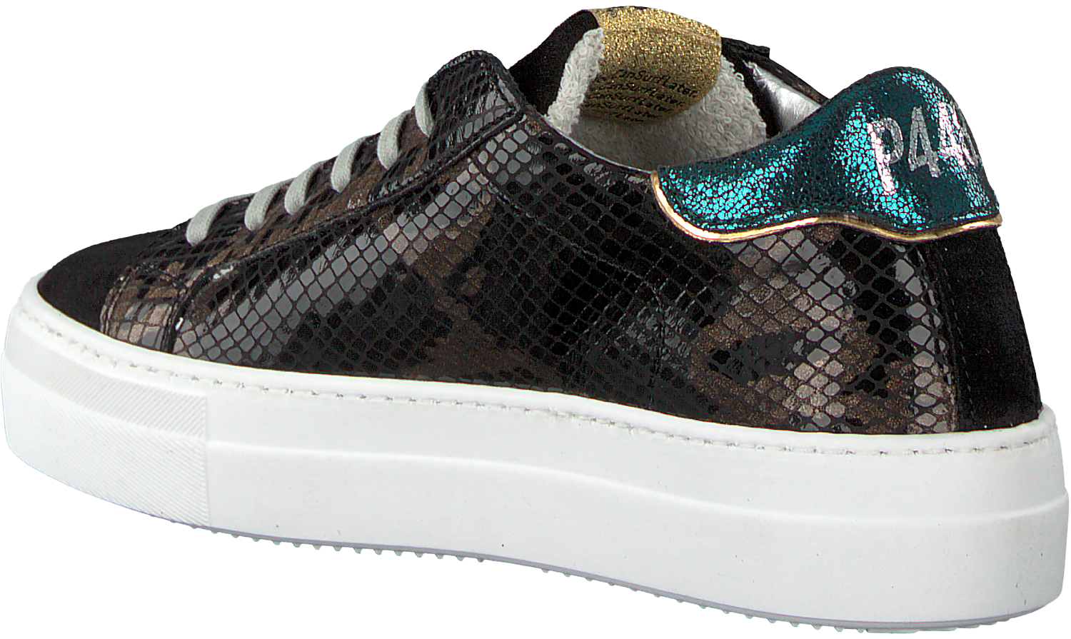 Schwarze P448 Sneaker THEA | Omoda