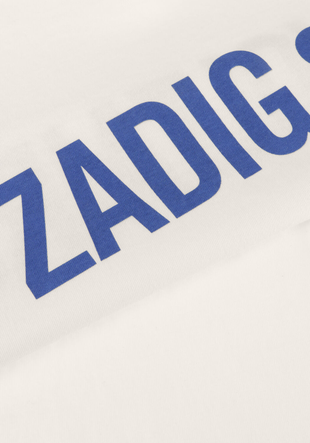 Wei&szlig;e ZADIG & VOLTAIRE T-shirt X60374 - large