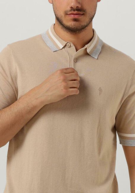 Beige CYCLEUR DE LUXE Polo-Shirt SHIFTER - large