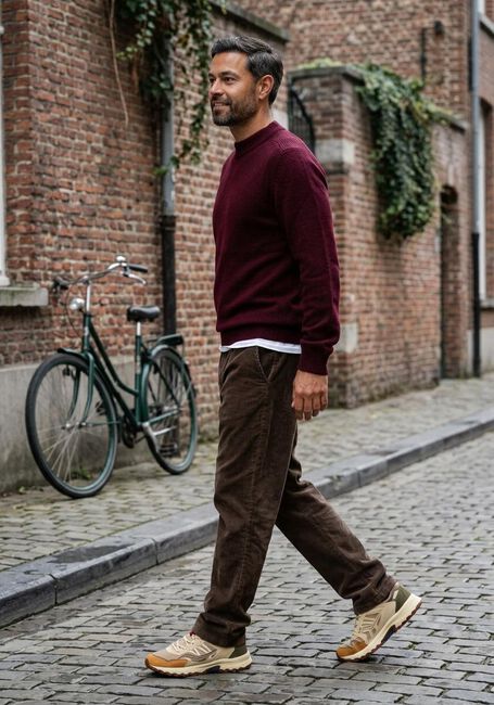 Rote ANERKJENDT Pullover AKRICO LAMBSWOOL KNIT - large