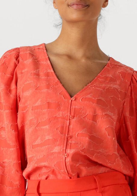 Orangene OBJECT Blusen OBJSUKI LS TOP 137 - large
