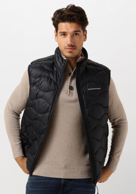 Schwarze PEAK PERFORMANCE Bodywarmer M HELIUM DOWN VEST - large