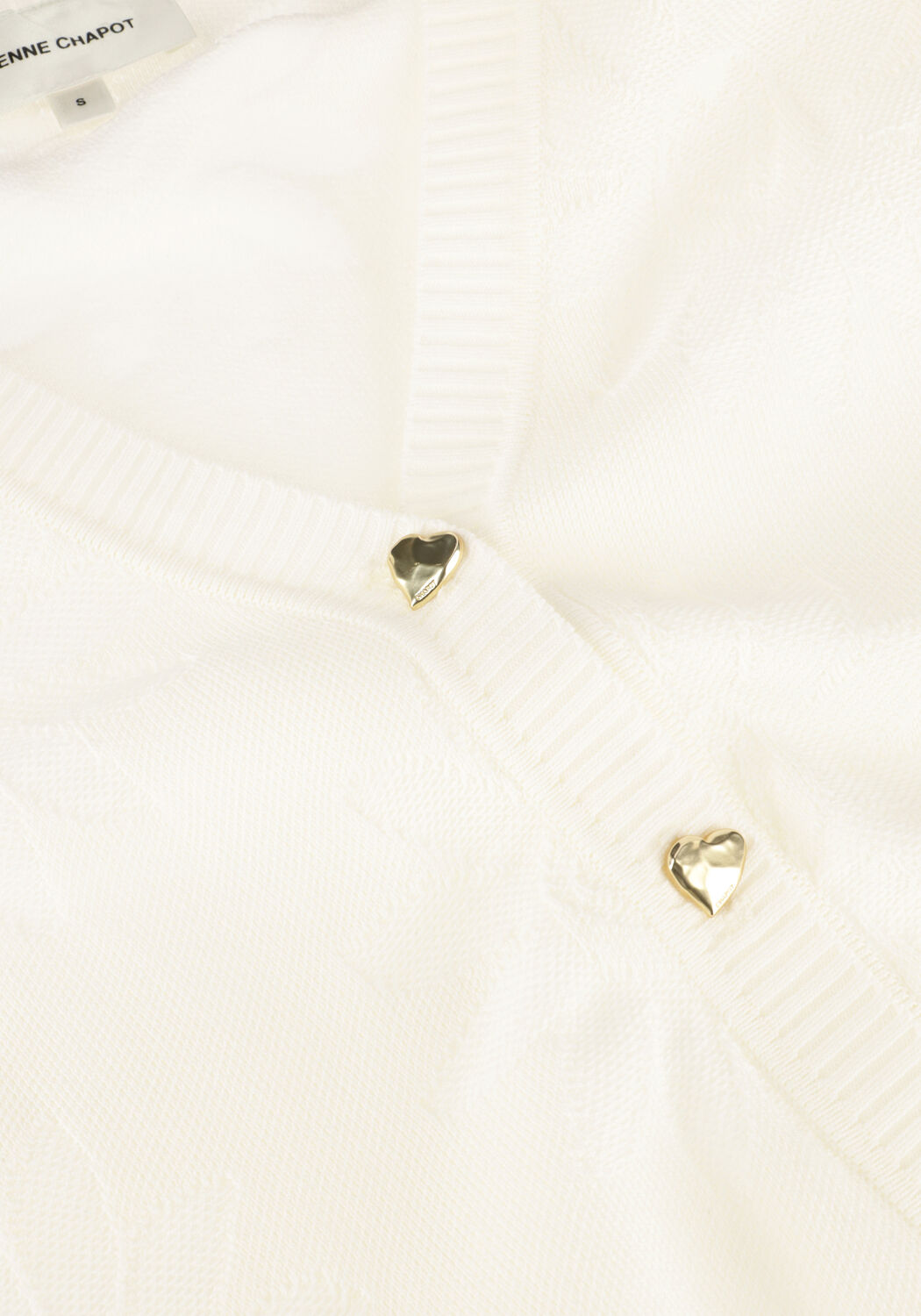 Wei&szlig;e FABIENNE CHAPOT Strickjacke MADDY CARDIGAN - large