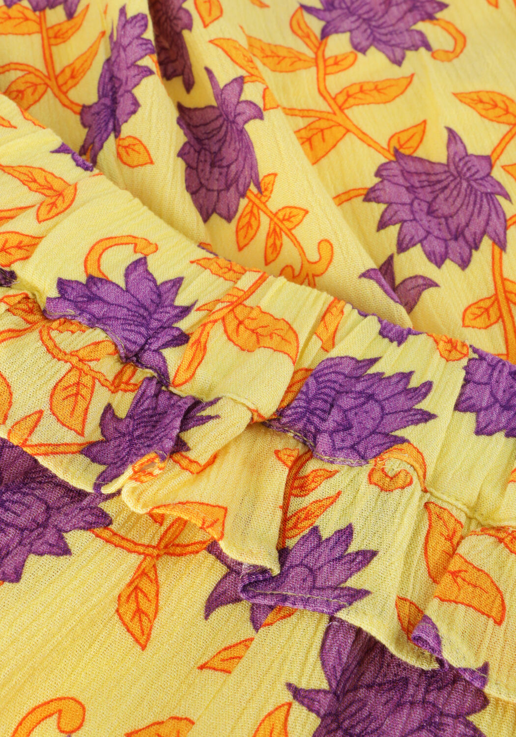 Gelbe HARPER & YVE Minirock HAVANA-SK - large