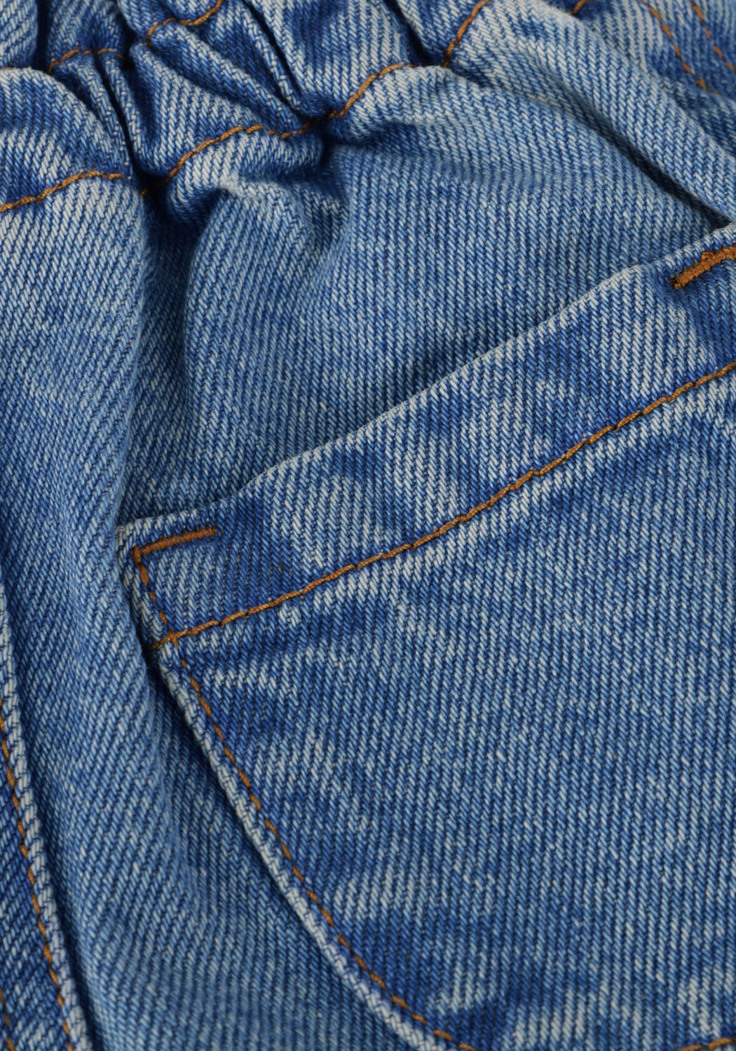 Blaue PLAY UP Kurze Hose DENIM SHORTS - large