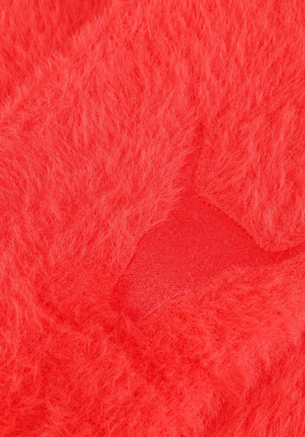 Rote ALIX THE LABEL Pullover LADIES KNITTED MOHAIR LOOK - large