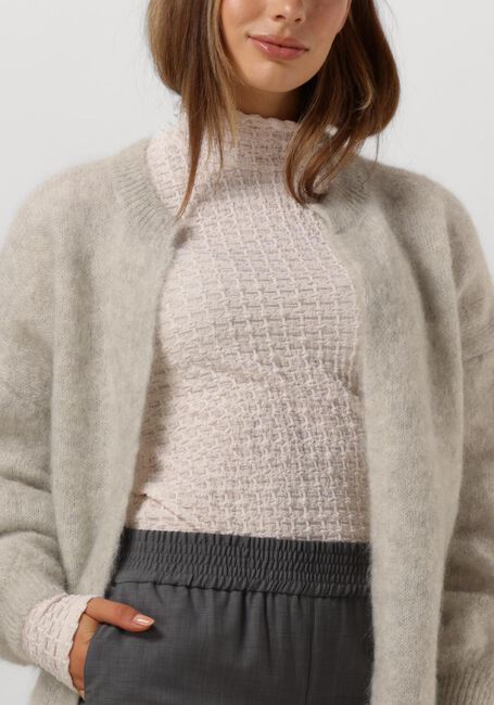 Graue DES PETITS HAUTS Strickjacke ALTEA - large