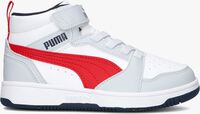 Weiße PUMA Sneaker high REBOUND V6 MID - medium