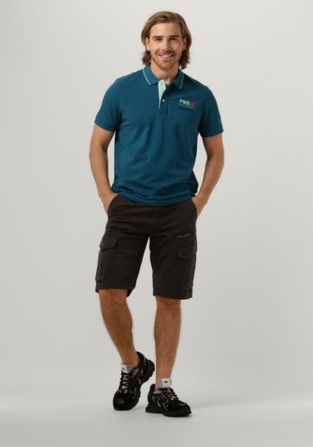 Dunkelgrau PME LEGEND Kurze Hose NORDROP CARGO SHORTS STRETCH TWILL - large