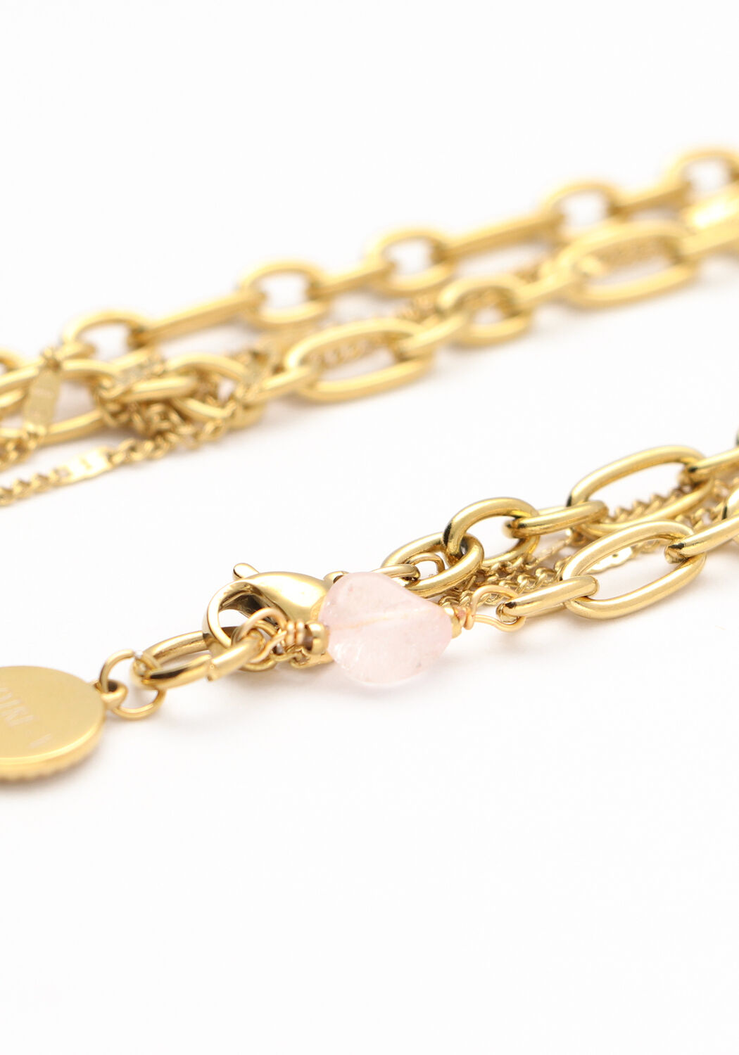 Goldfarbig NOTRE-V Kette OMSS22-020 - large