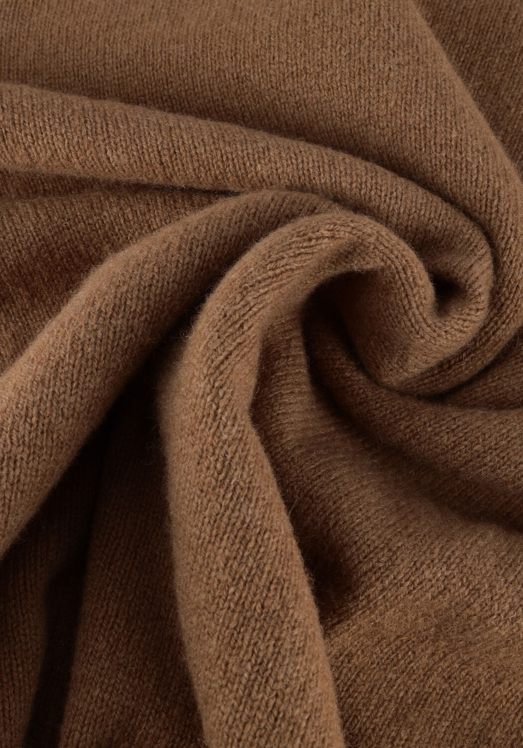 Braune ANERKJENDT Rollkragenpullover AKNICO SOLID ROLL NECK LAMBSWOOL - large