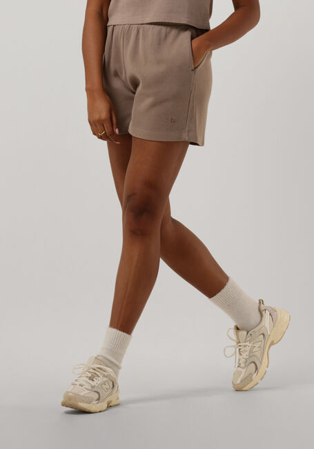 Hellgrau CALVIN KLEIN Hosen WAFFLE LOOSE SHORTS - large