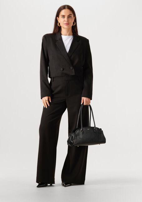 Schwarze MY ESSENTIAL WARDROBE Weite Hose REECEMW WIDE PANT - large