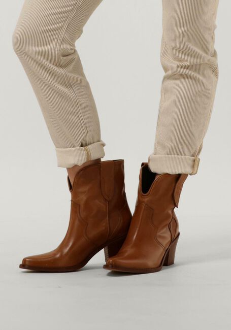 Cognacfarbene NOTRE-V Stiefeletten 06 371 - large