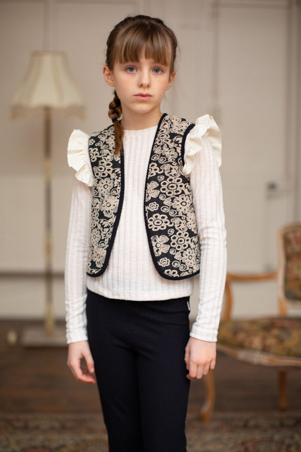 Schwarze MOODSTREET Gilet GILET VAJEN - large