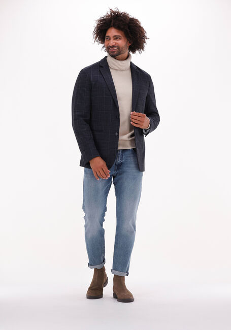 Sand SELECTED MEN Rollkragenpullover AXEL LS KNIT ROLL NECK - large