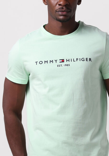 Minze TOMMY HILFIGER T-shirt TOMMY LOGO TEE - large