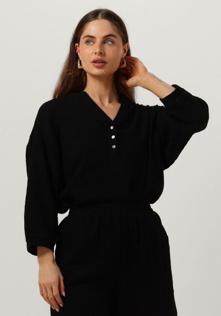 Schwarze MINUS Bluse HEMMA 3/4 SLEEVE BLOUSE 1 - large