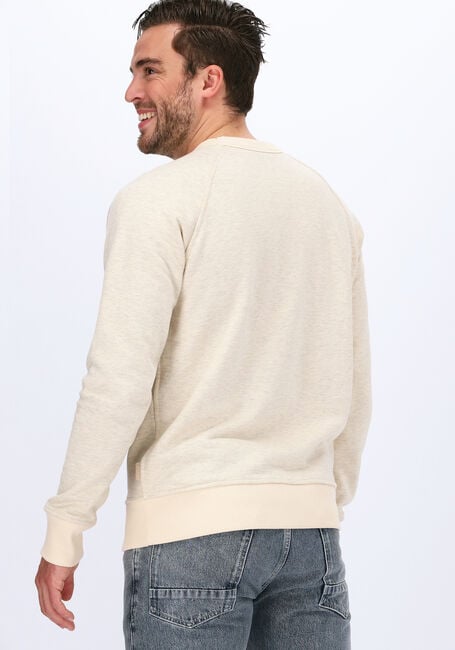Ecru SCOTCH & SODA Sweatshirt REVERSIBLE SWEAT WITH VARSITY - large