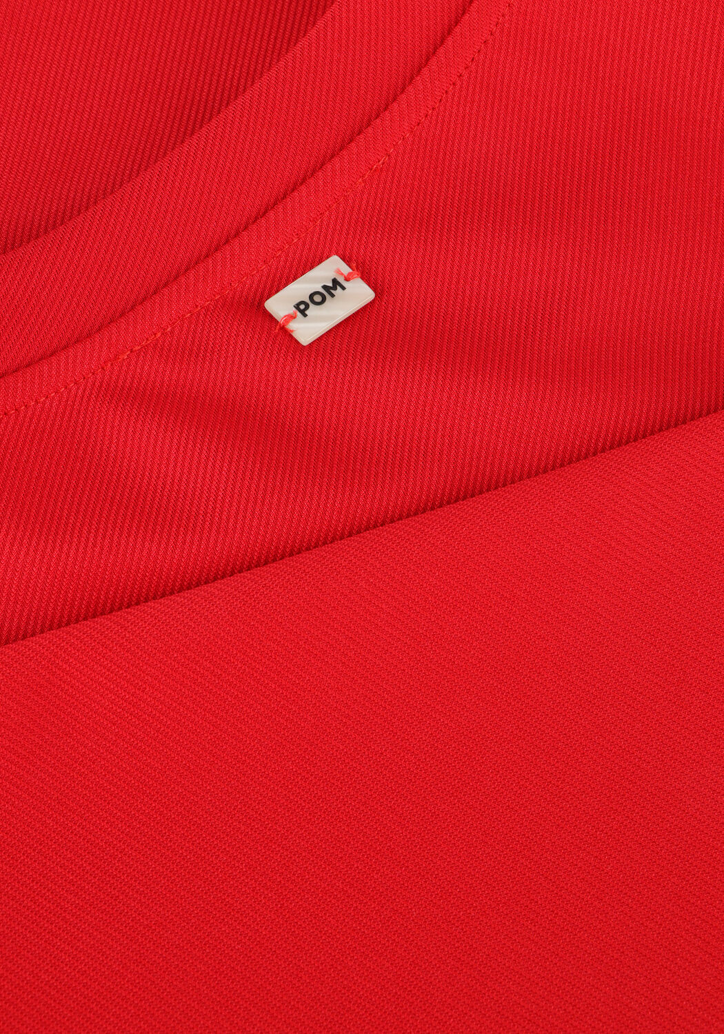 Rote POM AMSTERDAM T-shirt SCARLET RED SUMMER - large