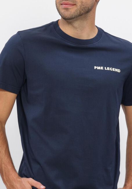 Blaue PME LEGEND T-shirt GD SPRAY SINGLE JERSEY - large