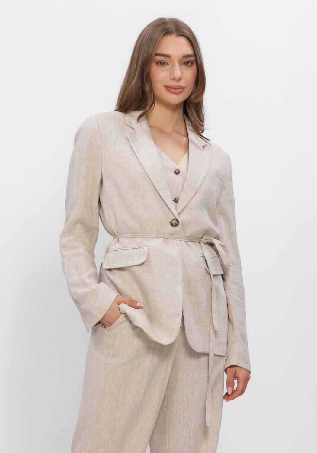 Sand MSCH COPENHAGEN Jacken MSCHVIANA GINIA BLAZER - large
