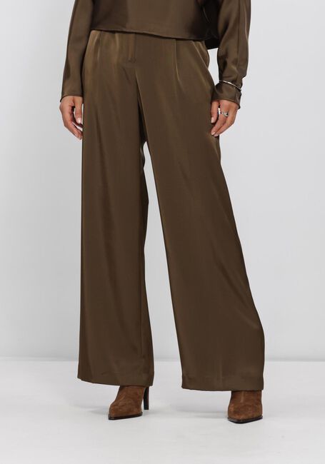 Olive DANTE6 Weite Hose JULES BOLD SATIN SMART PANTS - large