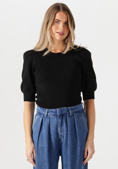 Schwarze FABIENNE CHAPOT Pullover LILLIAN SHORT SLEEVE PULLOVER - large