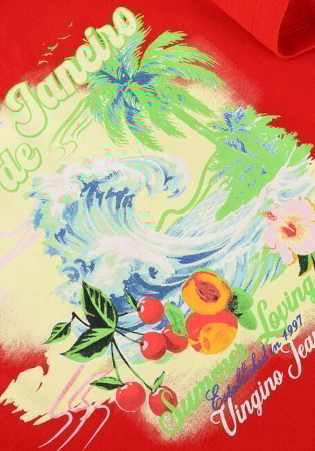 Rote VINGINO T-shirt HENSKE - large