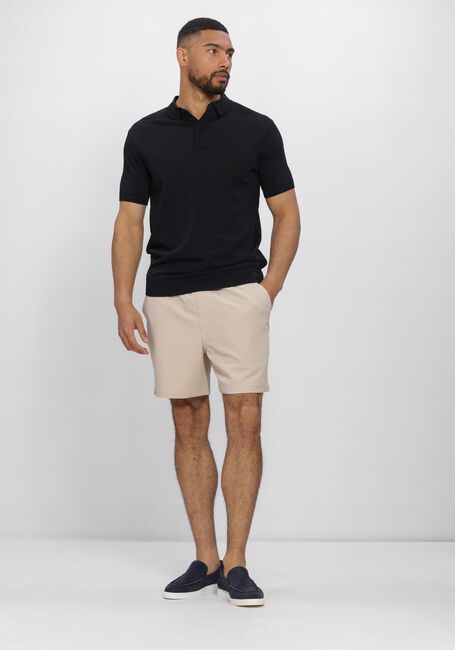 Beige PLAIN Kurze Hose TURIPL SHORTS - large