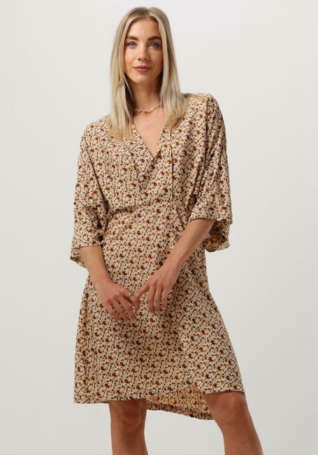 Mehrfarbige/Bunte SISSEL EDELBO Midikleid RODRIGO SHORT CAFTAN DRESS - large
