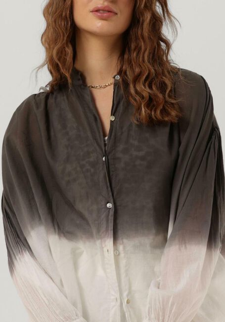 Braune 10DAYS Blusen FLOWY BLOUSE DIP DYE - large