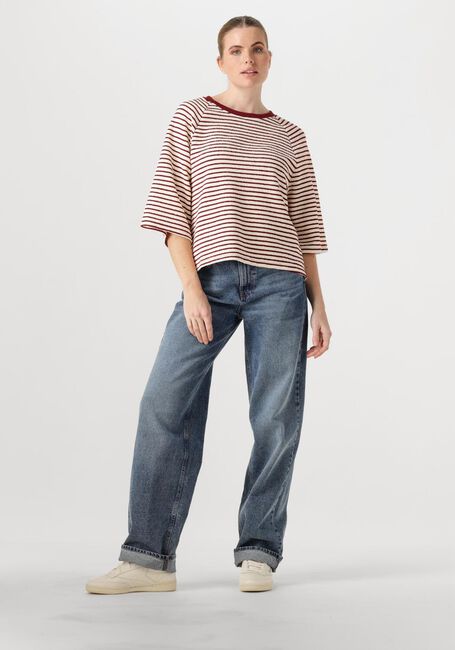 Bordeaux CO'COUTURE Top ERINCC STRIPE TEE - large