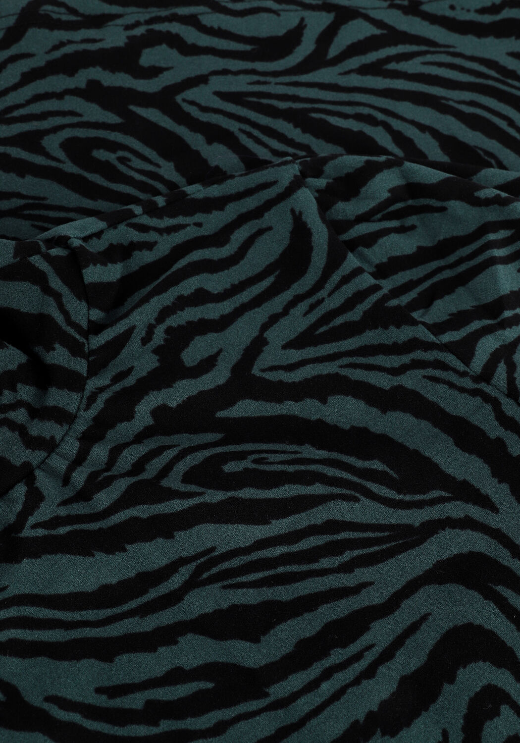 Gr&uuml;ne COLOURFUL REBEL Top NEYO ZEBRA PEACHED TURTLENECK  - large