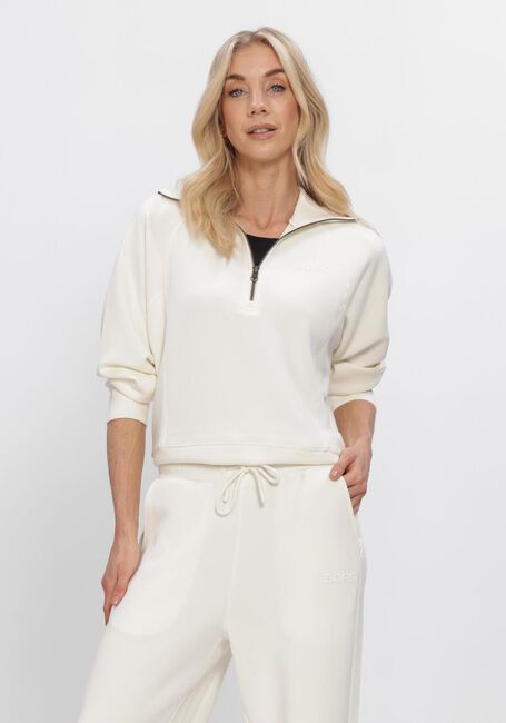 Nicht-gerade weiss BJORN BORG Pullover & Cardigans STUDIO SOFT HALFZIP SWEATSHIRT - large