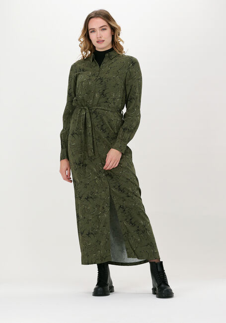 Grüne ANOTHER LABEL Maxikleid CHANIWA DRESS L/S - large
