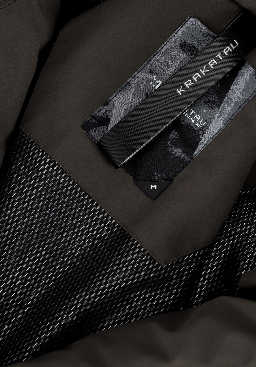 Dunkelgr&uuml;n KRAKATAU Parkas QM376 - large