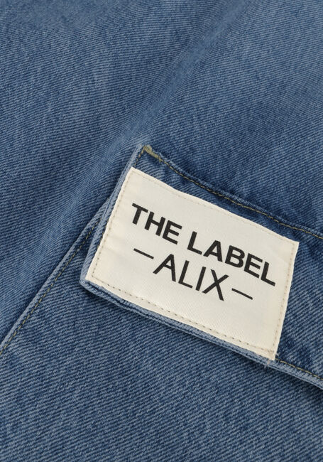 Blaue ALIX THE LABEL Mom jeans LADIES WOVEN DENIM CARGO PANTS - large