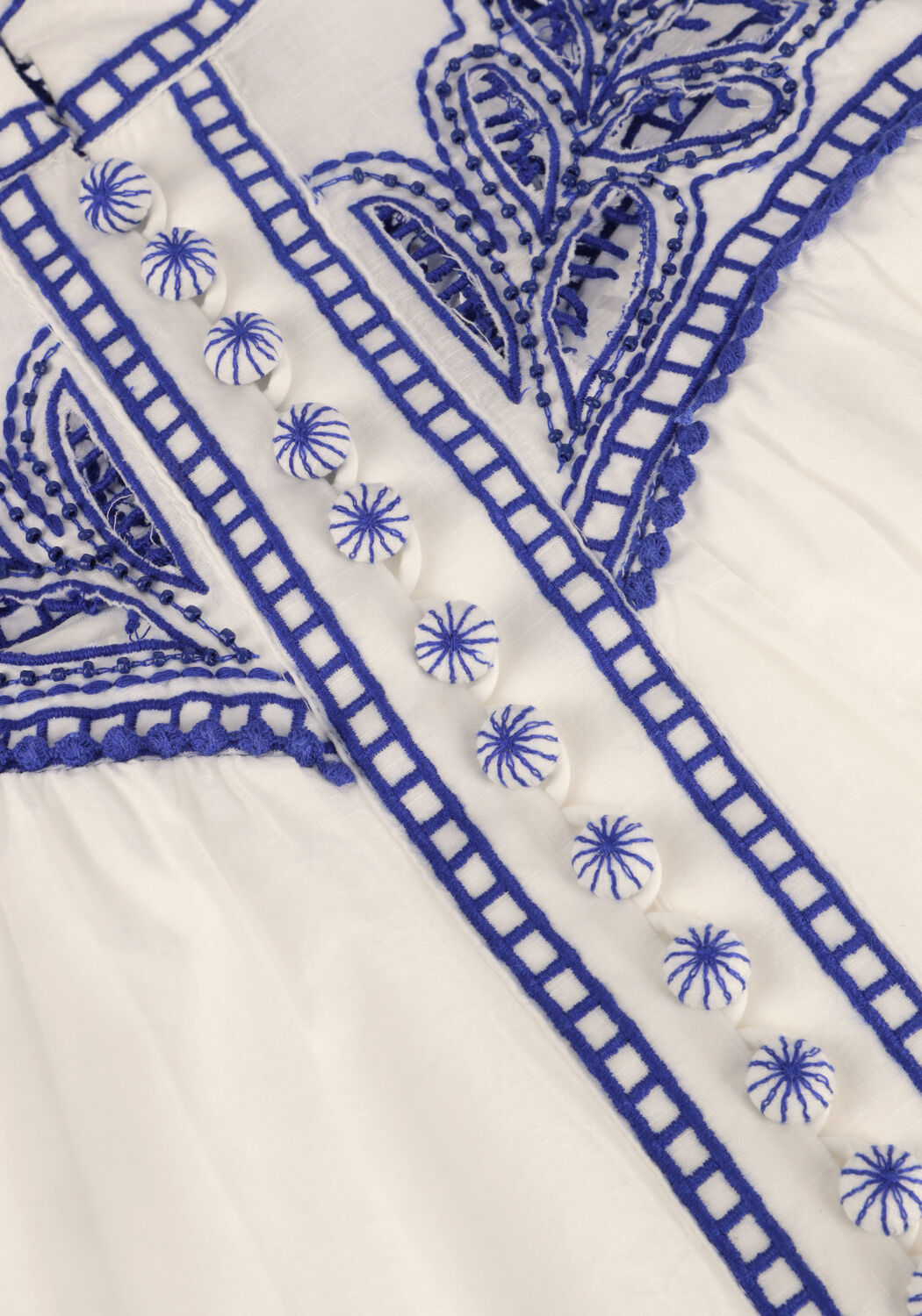 Wei&szlig;e SCARLETT POPPIES Blusen ZILLENO TOP - large