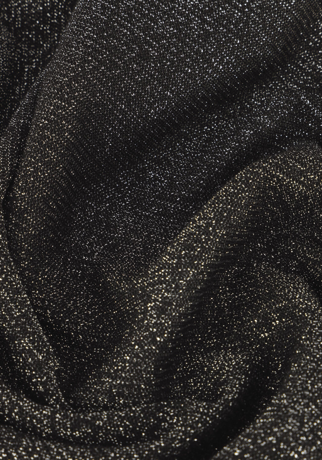 Schwarze CO'COUTURE Top SAHARA GLITTER TANK TOP - large