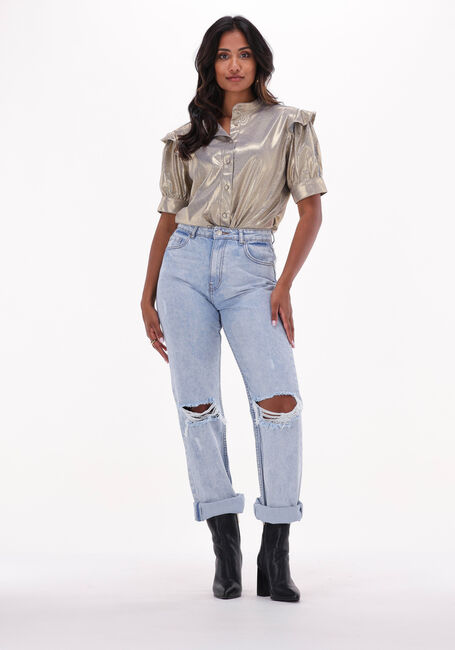 Goldfarbene EST'SEVEN Blusen EST’BLOUSE STAIRS - large